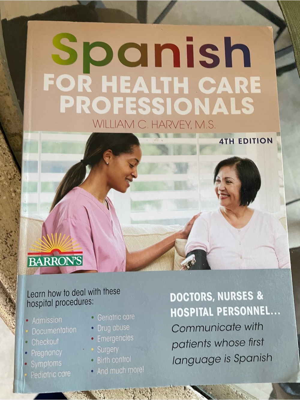 Barron's Spanish for Health Care Professionals